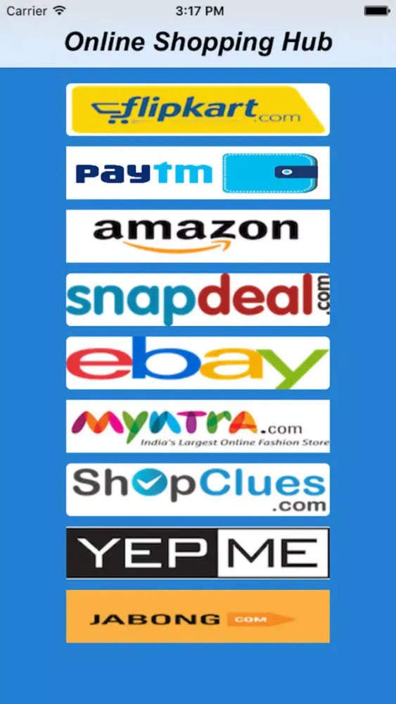 Скриншоты Online Shopping Hub