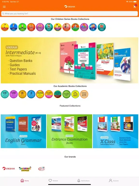 Vikram Books iPad  スクリーンショット