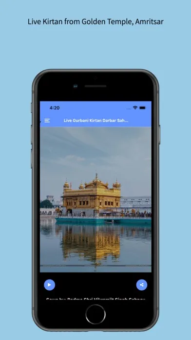 Live Kirtan Golden Temple سکرین شاٹس