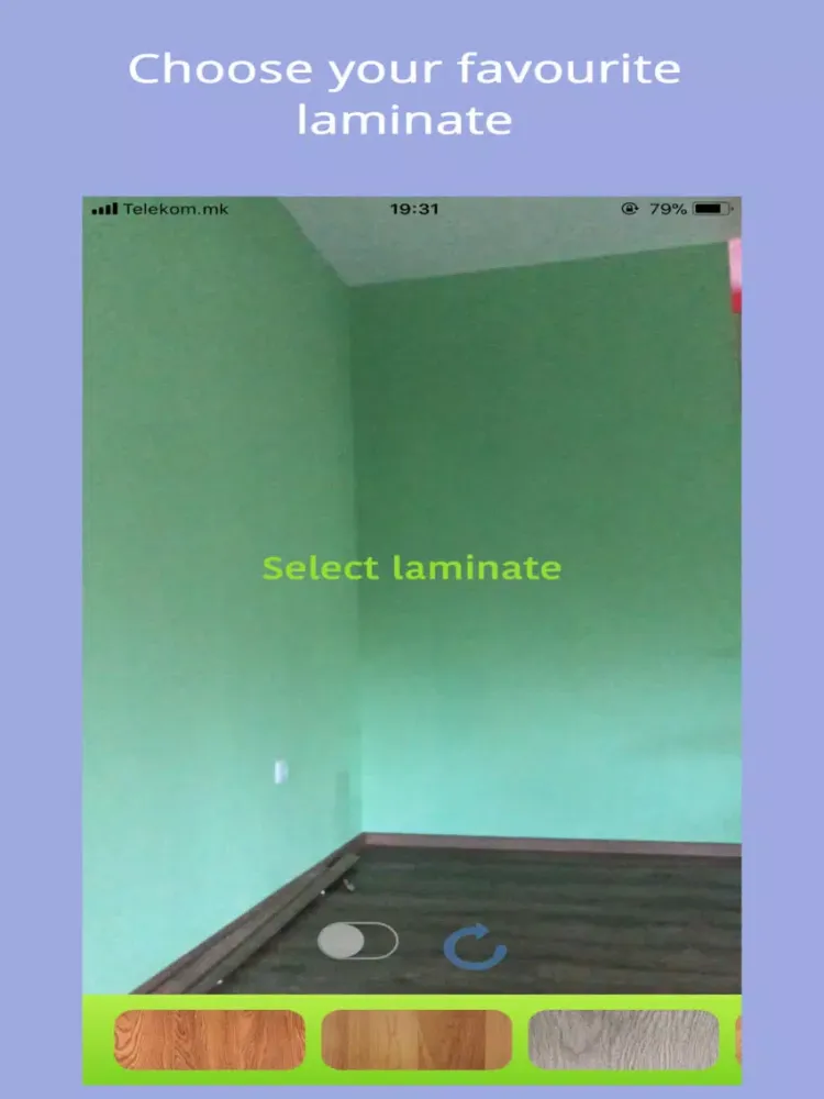 Laminate Flooring AR iPad  स्क्रीनशॉट