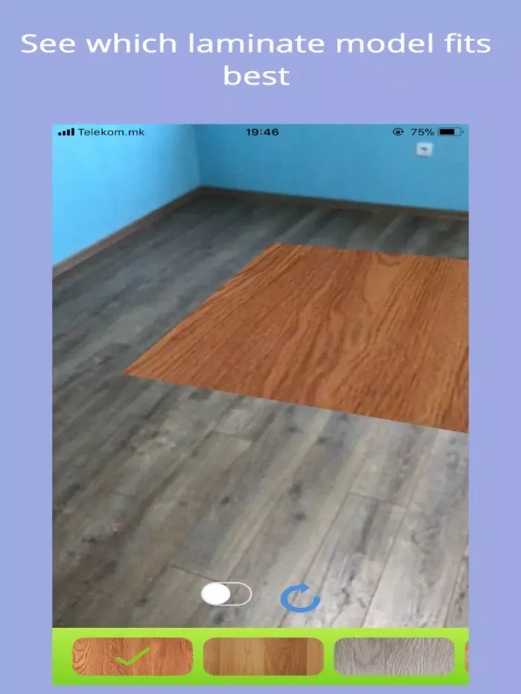 Laminate Flooring AR iPad  स्क्रीनशॉट