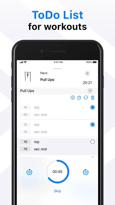Capturas de tela do FitaDo - Calisthenics Workouts