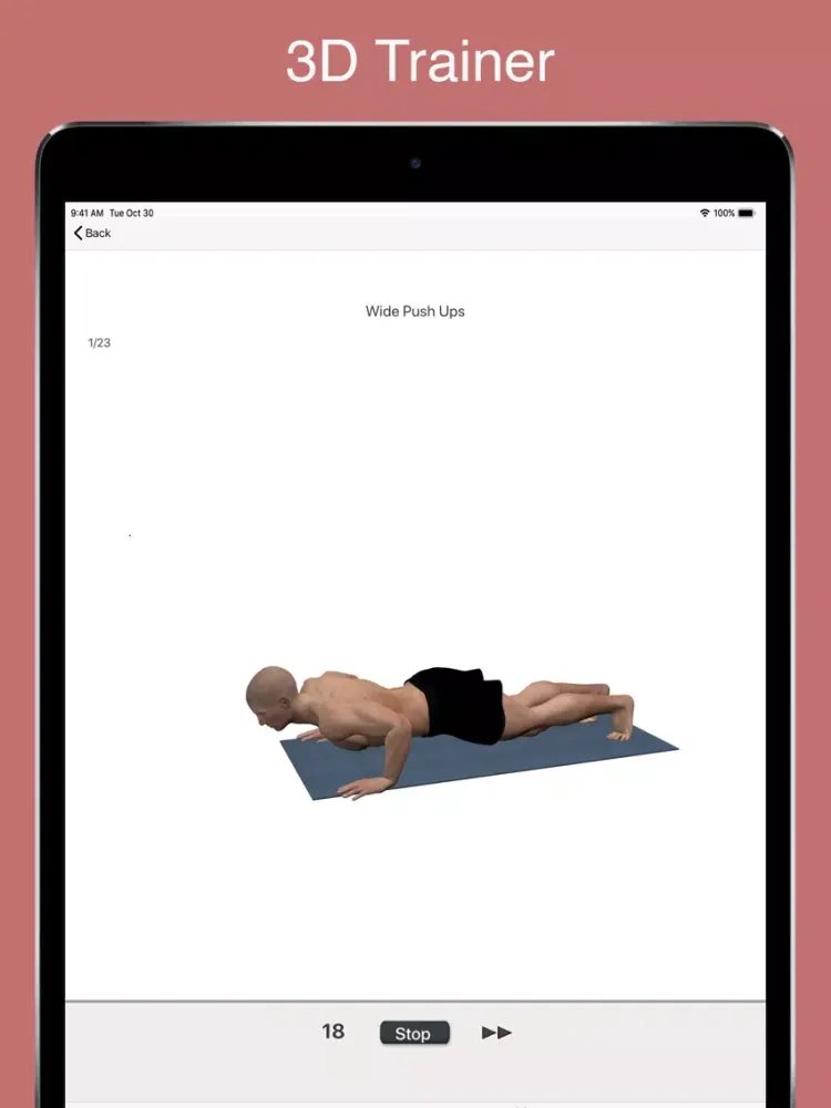 BeneFit - Home Workouts iPad  스크린샷
