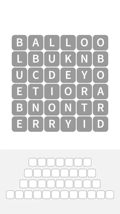 Word Game - swipe the words Screenshots