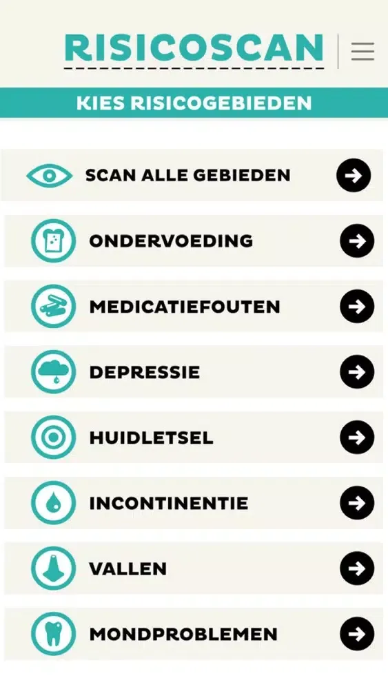 Risicoscan ouderenzorg স্ক্রিনশট