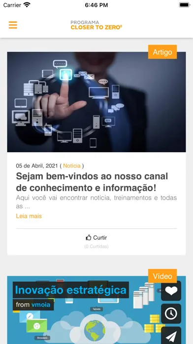 Capturas de tela do CLOSER TO ZERO