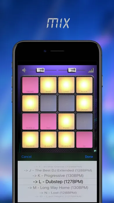 Ảnh chụp màn hình của LivePad DJ Mix PRO