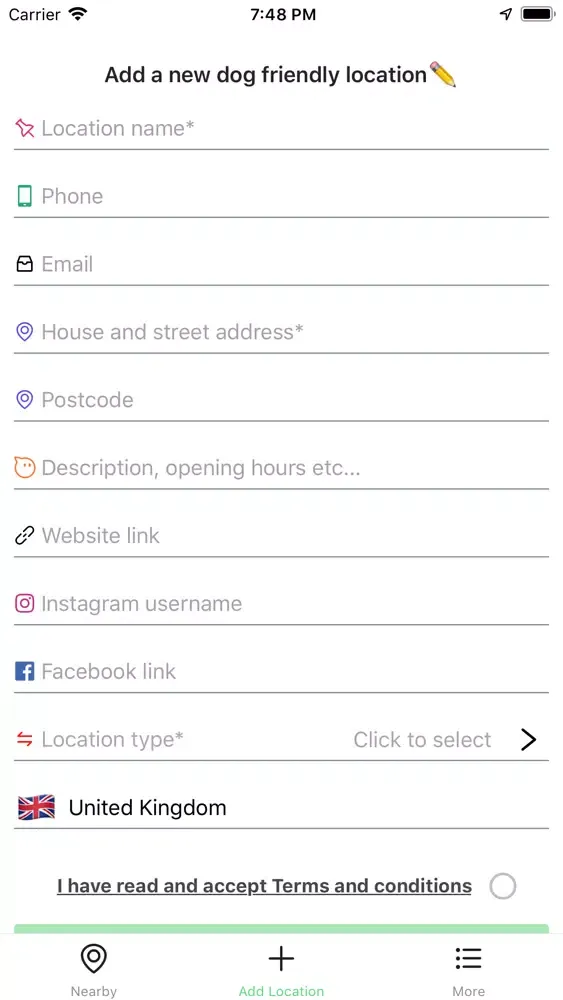 PawZone - Dog friendly places Screenshots