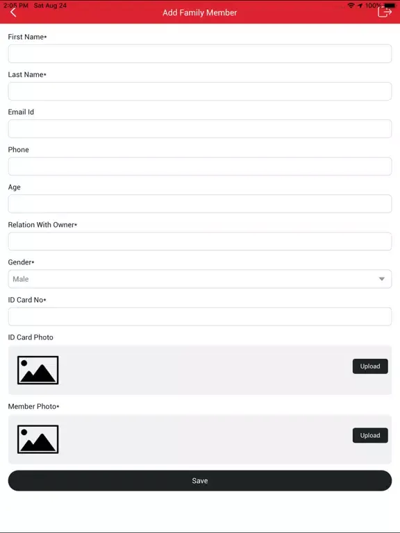 Capturas de pantalla de Village Access Security iPad 