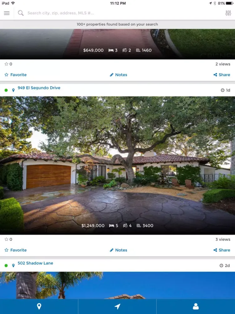 Captures d'écran de Village Properties Realtors iPad 