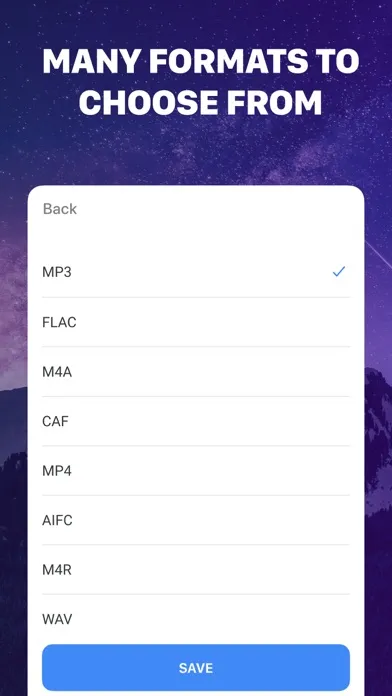 My Converter: Music & Audio স্ক্রিনশট