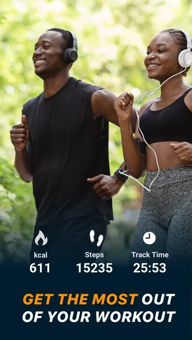 FitGet: GPS Sport Tracker App স্ক্রিনশট