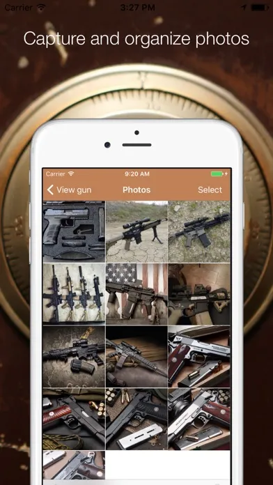 Gun Vault - firearm inventory. Ekran Görüntüleri