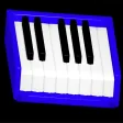 3D Piano Notes Keyboard Melody