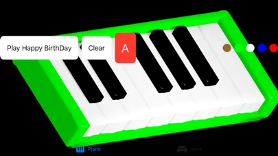 Capturas de pantalla de 3D Piano Notes Keyboard Melody