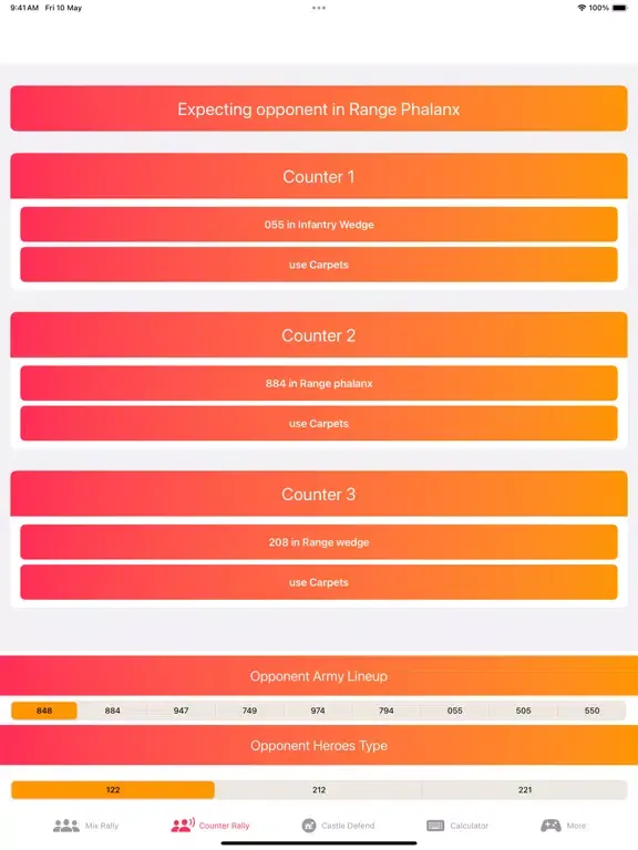 HadesLMRallyGuide iPad  スクリーンショット