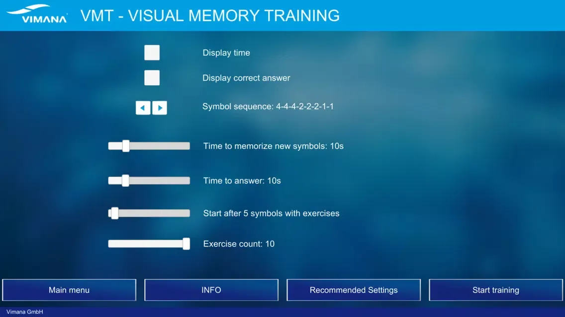Vimana CBT DLR1 Training Screenshots