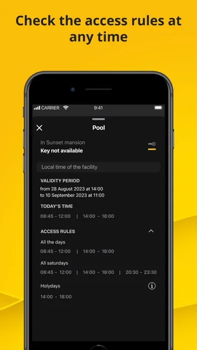 ภาพหน้าจอของ Vimar VIEW Key