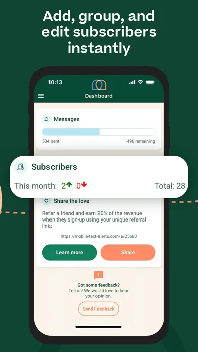 Mobile Text Alerts | SMS & MMS Screenshots