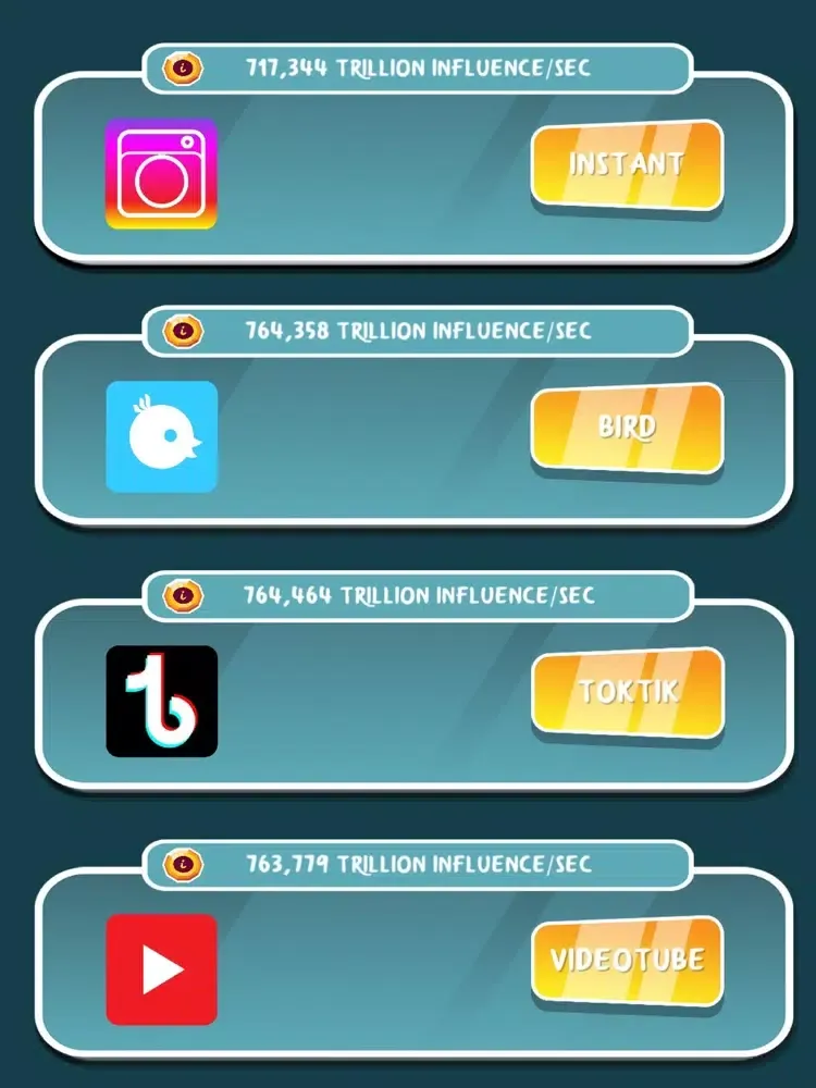 Capturas de pantalla de Social Media Business Tycoon iPad 