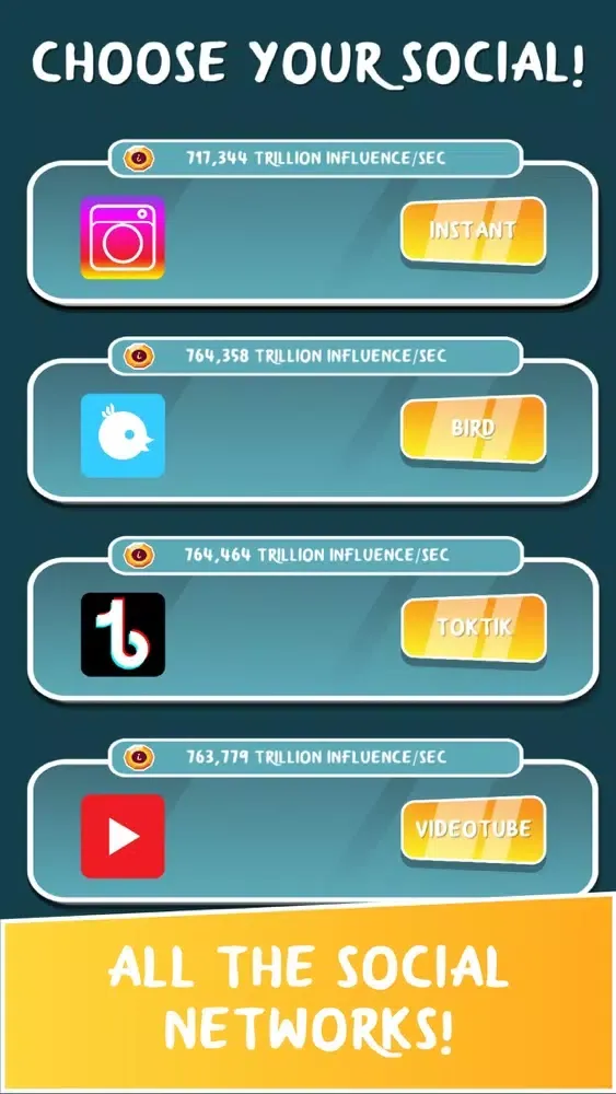 Capturas de pantalla de Social Media Business Tycoon