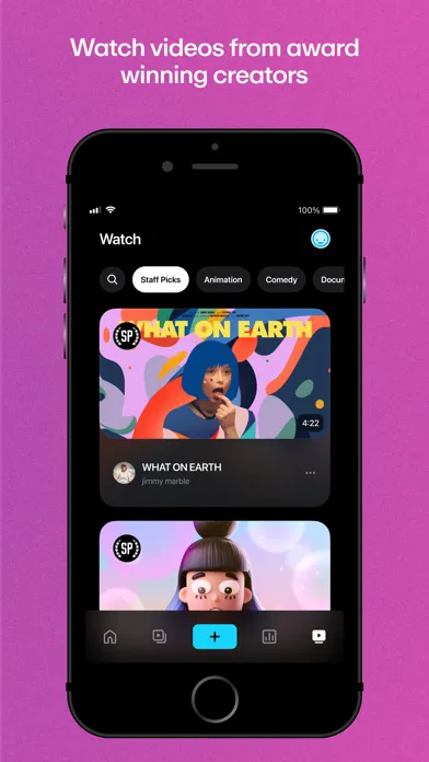 Vimeo Screenshots