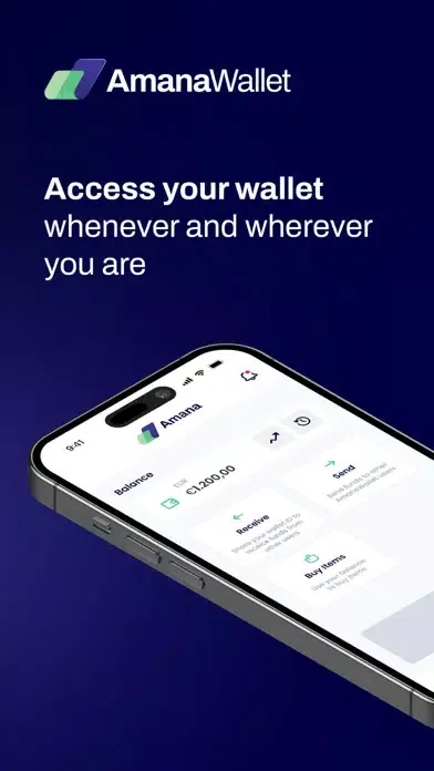 Capturas de pantalla de Amana Wallet