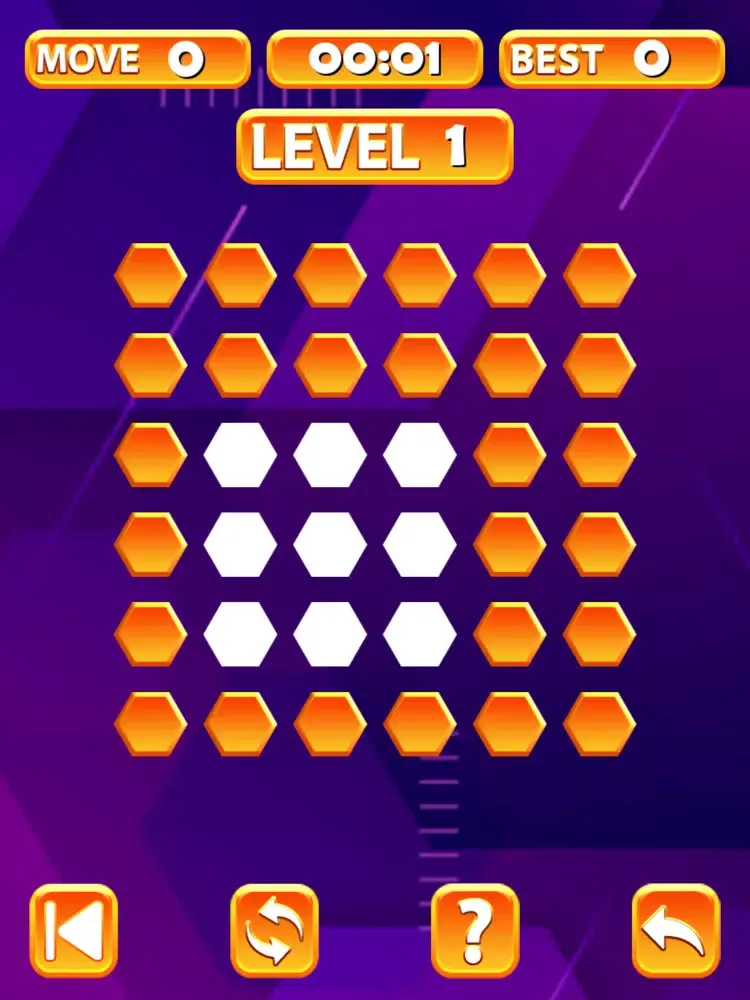Zrzuty ekranu Vin Tairu - Flipping Hex Game iPad 