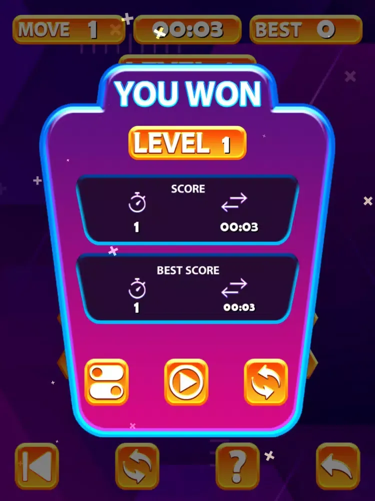 Zrzuty ekranu Vin Tairu - Flipping Hex Game iPad 