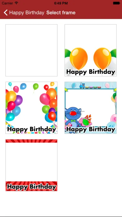 Happy Birthday Videos HBV - Video dubbing to congratulate your friends Ekran Görüntüleri