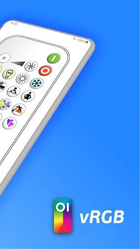 vRGB - LED IR Remote Control سکرین شاٹس