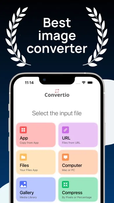 Capturas de tela do Сonvertio ™ -  Image Converter