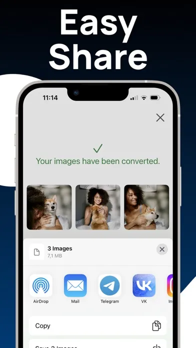 Capturas de tela do Сonvertio ™ -  Image Converter