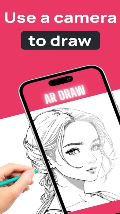 Tangkapan skrin AR Drawing: Sketch & Tracing