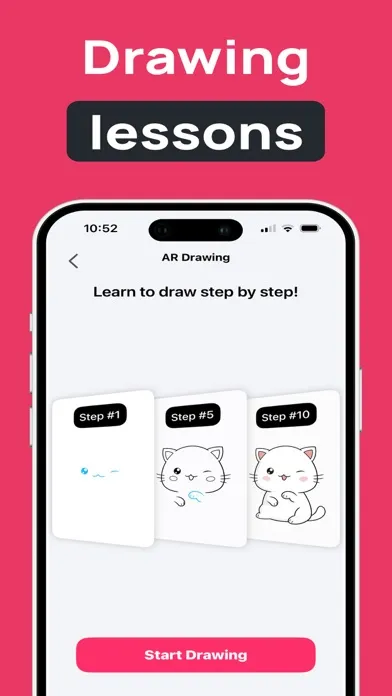 Tangkapan skrin AR Drawing: Sketch & Tracing