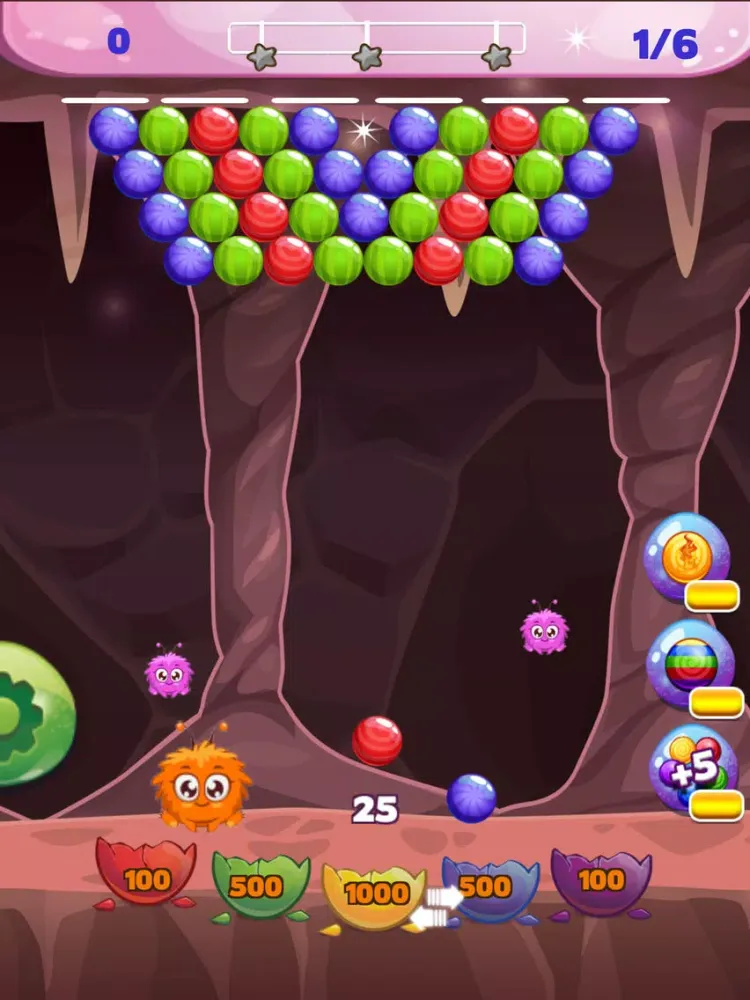 ภาพหน้าจอของ Bubble Quest Free Shooter iPad 
