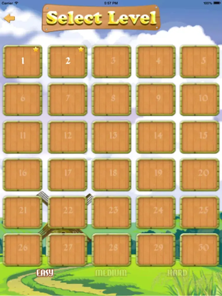 Capturas de tela do Move The Birds iPad 