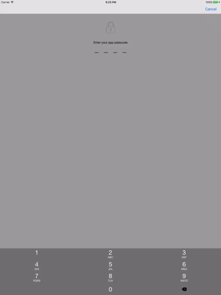 Capturas de pantalla de iFluid: secret keeper iPad 