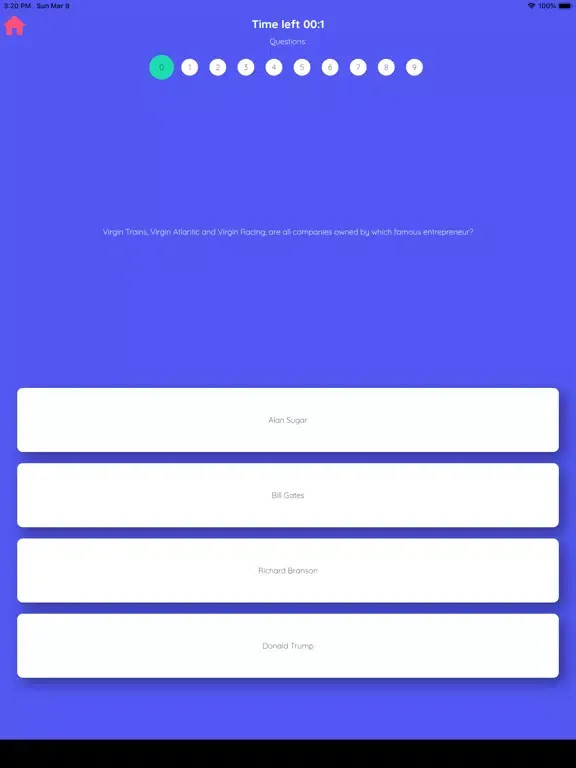 Trivia Quiz: Flutter Age iPad  Screenshots