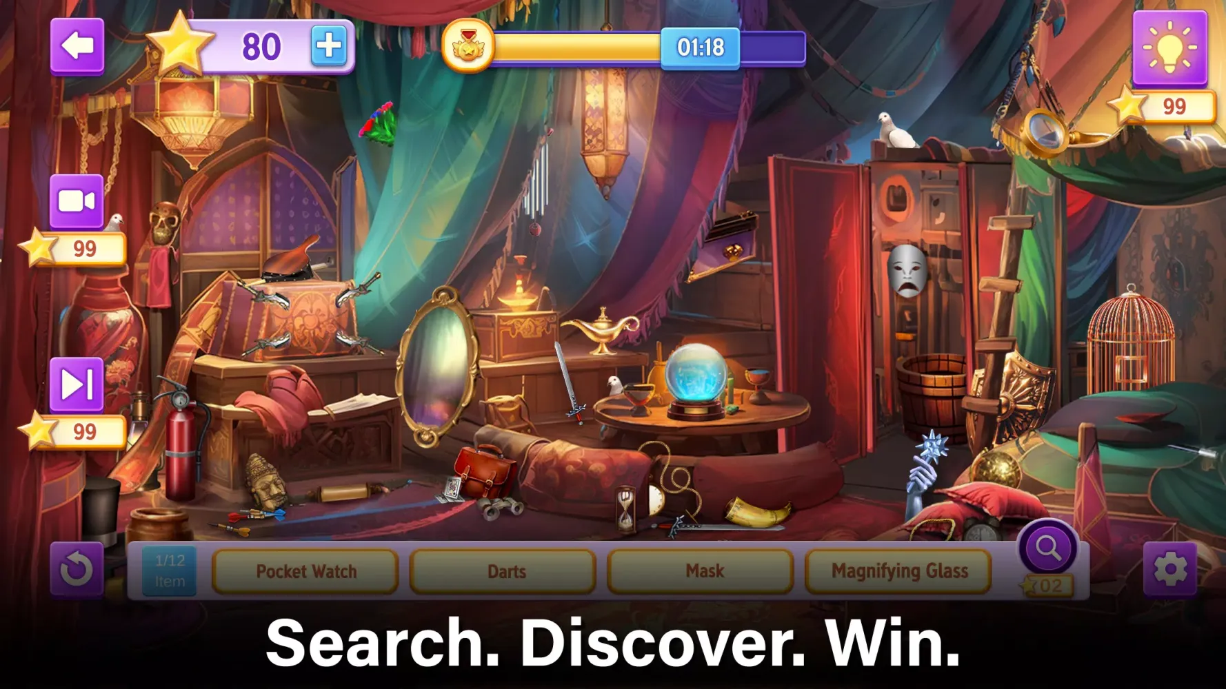 Hidden Escape: Seek & Puzzles应用截图