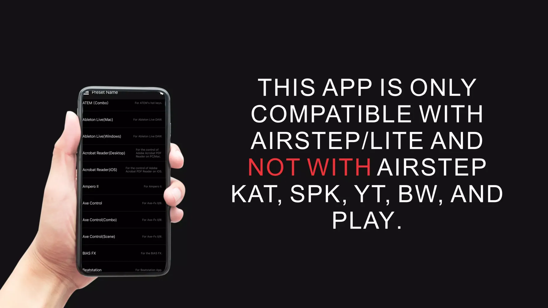 AIRSTEP スクリーンショット