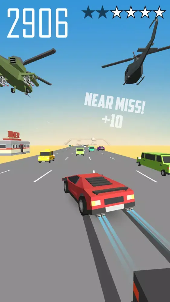Capturas de tela do Road Chase