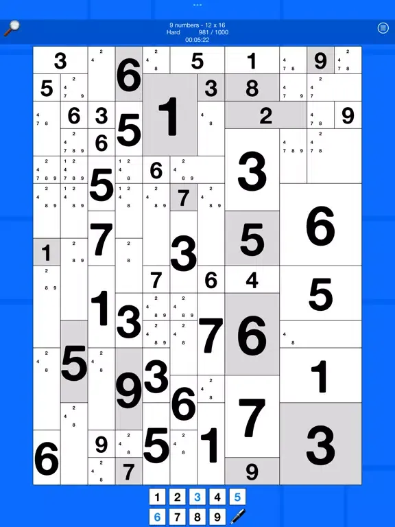Undoku vla iPad  Screenshots