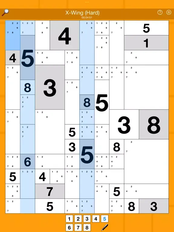 Undoku vla iPad  Screenshots