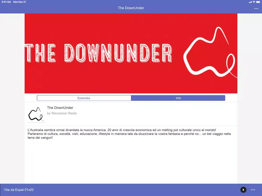 The DownUnder iPad  سکرین شاٹس