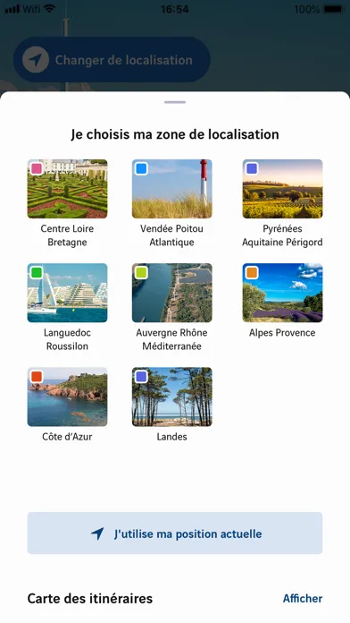 Capturas de pantalla de Radio VINCI Autoroutes 107.7