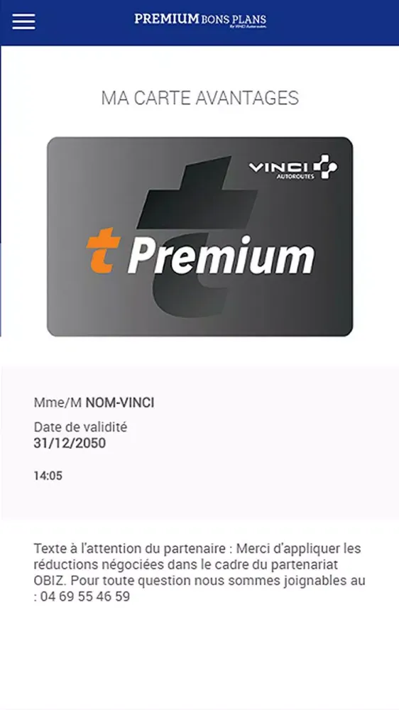 Zrzuty ekranu Premium Bons Plans