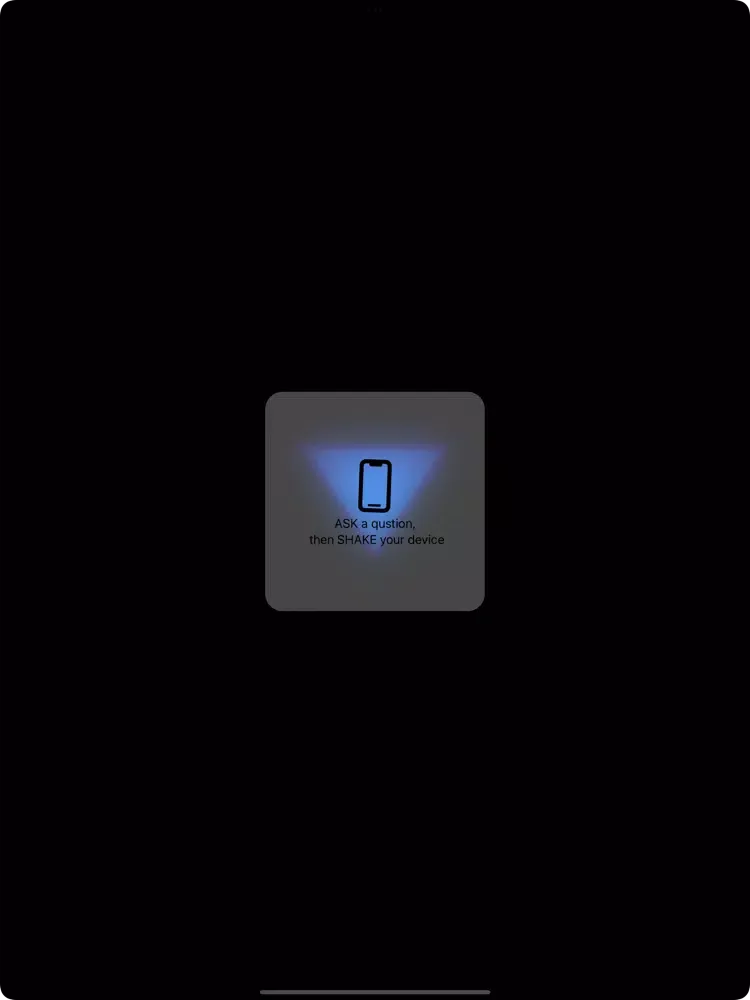 Tangkapan layar Magic 8 Ball: Ask Anything! iPad 