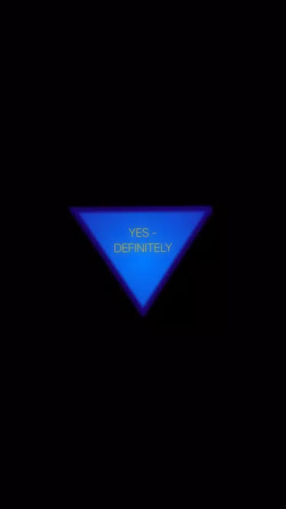 Tangkapan layar Magic 8 Ball: Ask Anything!
