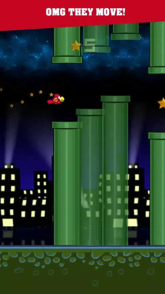 Tappy Bird Extreme - Moving Pipes Impossible স্ক্রিনশট